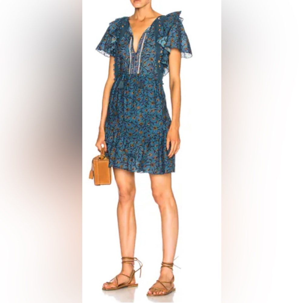 Sea New York Kaylee Crochet Trimmed Dress - Size 4